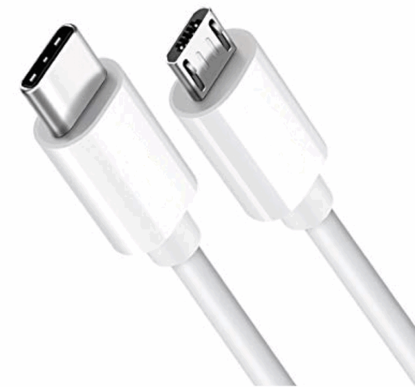 Micro USB - USB-C 1m Latausjohto