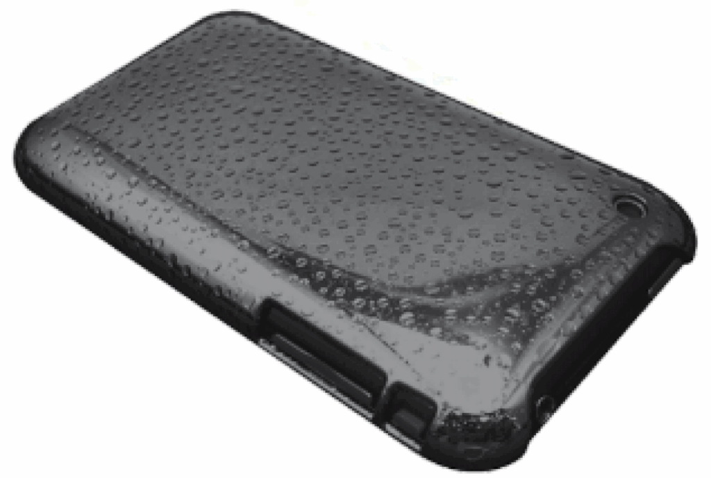 Xqisit iPlate iPhone 3G/3GS Suojakuori Musta