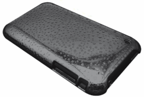 Xqisit iPlate iPhone 3G/3GS Suojakuori Musta