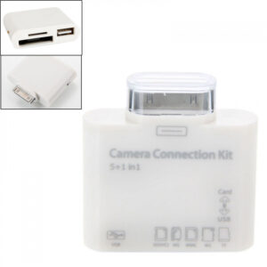 Ipad 5-in-1 Connection Kit Kortinlukija