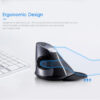 M618GX Wireless Ergonomic Vertical Mouse 1600DPI Optical Mouse Delux Hiiri - Image 3