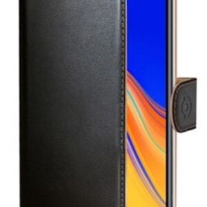 CELLY WALLY SAMSUNG GALAXY J4+ suojakotelo musta