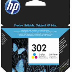 HP 302 Tri-Color mustepatruuna