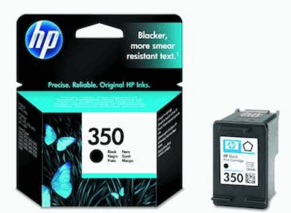 HP 350 musta mustepatruuna