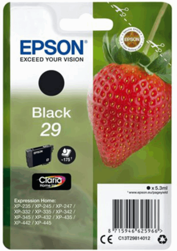 Epson 29 Musta mustepatruuna