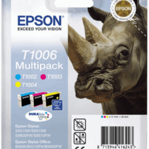 Epson C13T10064010 Tri-Color mustepatruuna