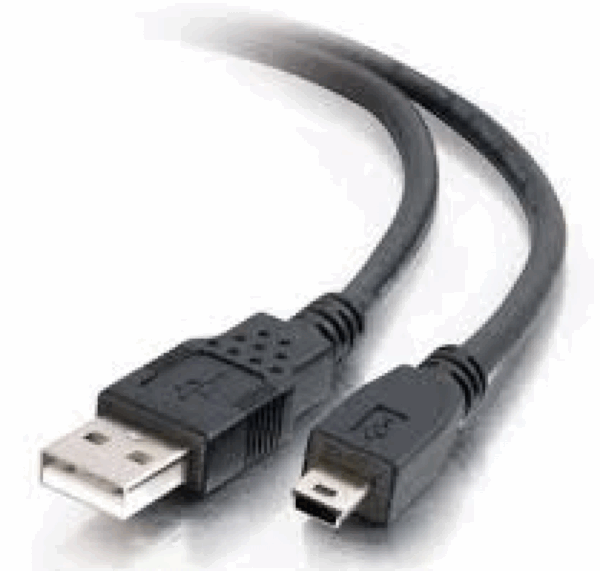 Smartte USB-A 2.0 - Mini-B USB johto 1.5m USB-A USB