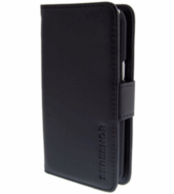 Screenor Samsung Xcover 4s / Xcover 4 musta suojakotelo