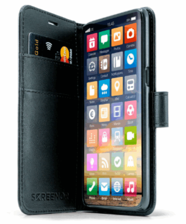 Screenor Huawei Nova 3 suojakotelo musta