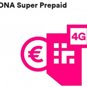 DNA Super Prepaid 4G, maksat puheluista ja viesteistä vain käytön mukaan, netti jopa 300M