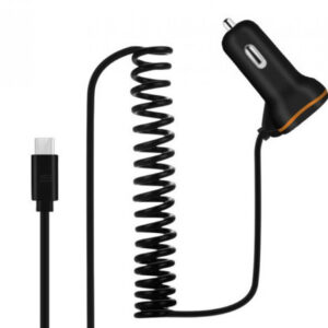 Smartte 3.1A MicroUSB autolaturi & 2xUSB (musta)