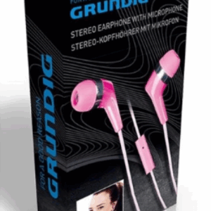 Grundig nappikuulokkeet pinkki