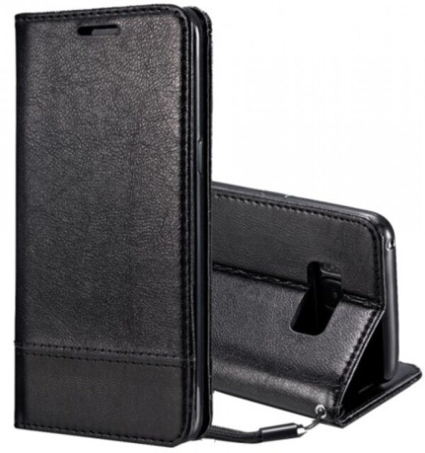 Samsung S8 plus Flip case s8+ Musta