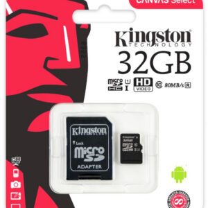 Kingston 32GB MicroSD muistikortti Class 10