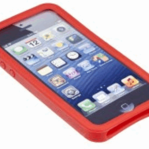 Deltaco iPhone 5 / 5S / SE Punainen Suojakuori