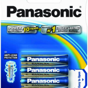 PANASONIC EVOLTA PARISTO 4XAAA/R03