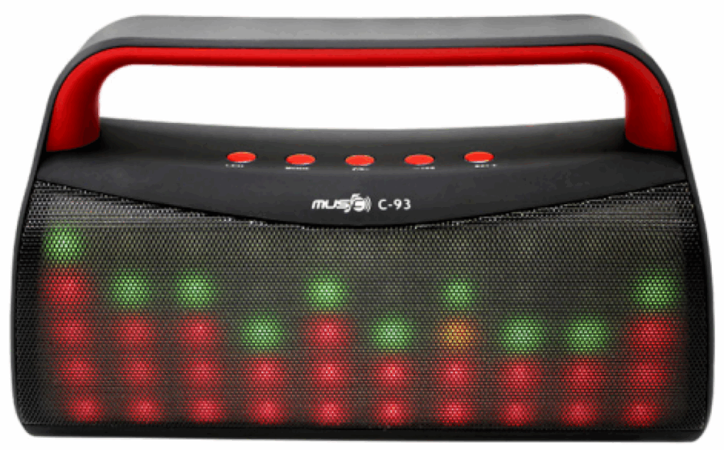 C-93 SPEAKER FM BLUETOOTH Led Matkakaiutin
