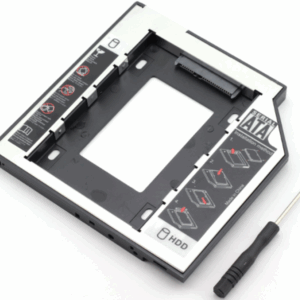 Smartte Second HDD Caddy 12.7mm Telakka DVD-Asemaan