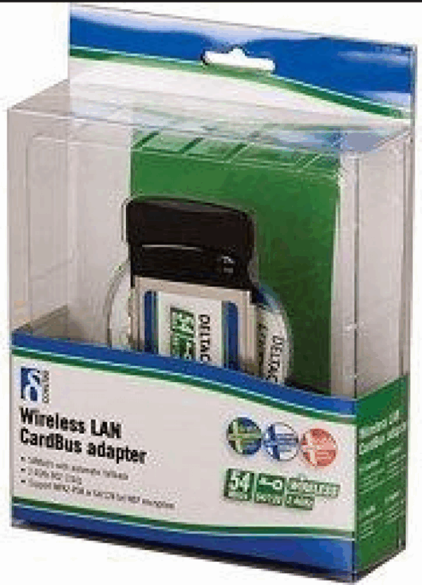 Deltaco wireless LAN cardbus adapter
