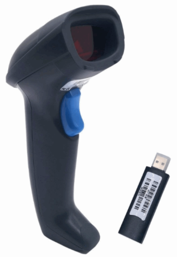 Deli 14881S Langaton viivakoodinlukija, myös laskujen lukuun, USB-C lataus,  laser, LP-920