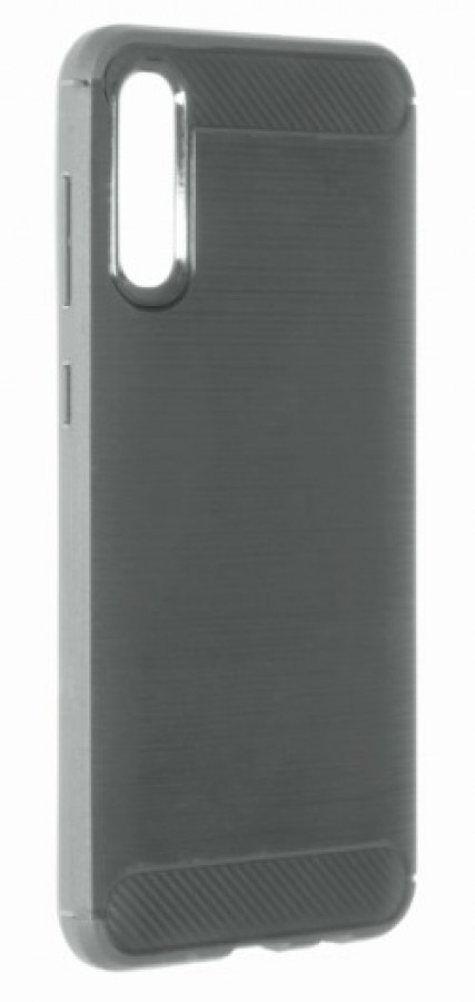 Insmat Carbon and Steel Style Samsung Galaxy A50 suojakuori