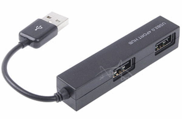 4 porttinen USB 2.0 Hubi