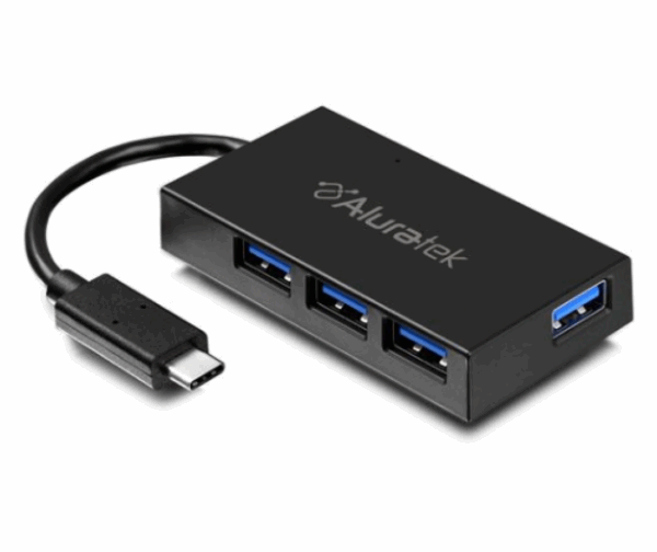 4 porttinen USB 3.1 type-C Hubi