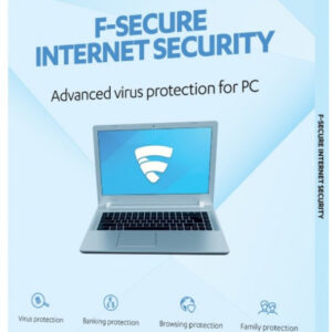 F-Secure Internet Security 24kk 3 laitetta tietoturvaohjelma