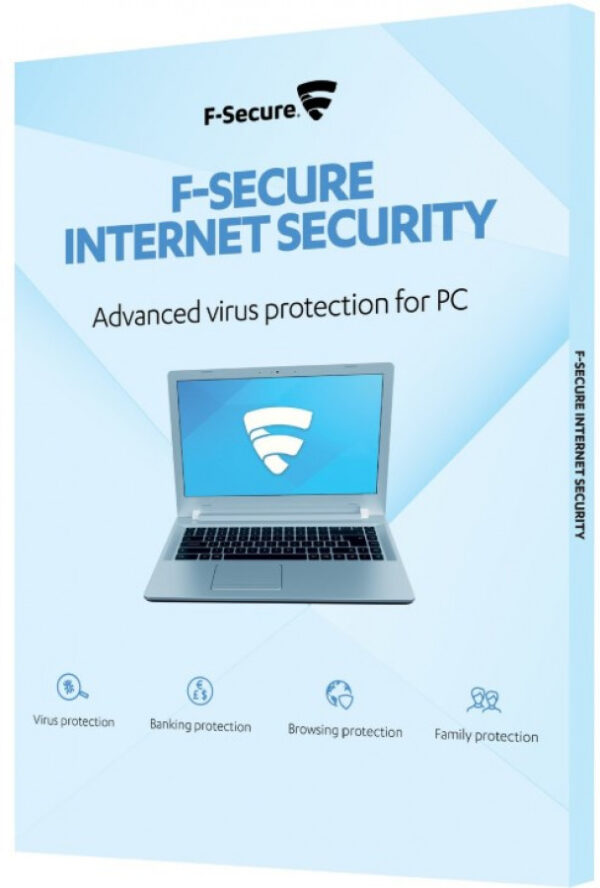 F-Secure Internet Security 24kk 3 laitetta tietoturvaohjelma