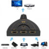 Smartte HDMI jakaja, 3 sisään ja 1 ulos, 1080p / 2k / 4k - Image 2