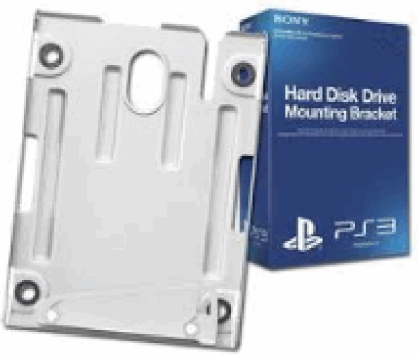 Hard Disk Drive Mounting Bracket for PS3