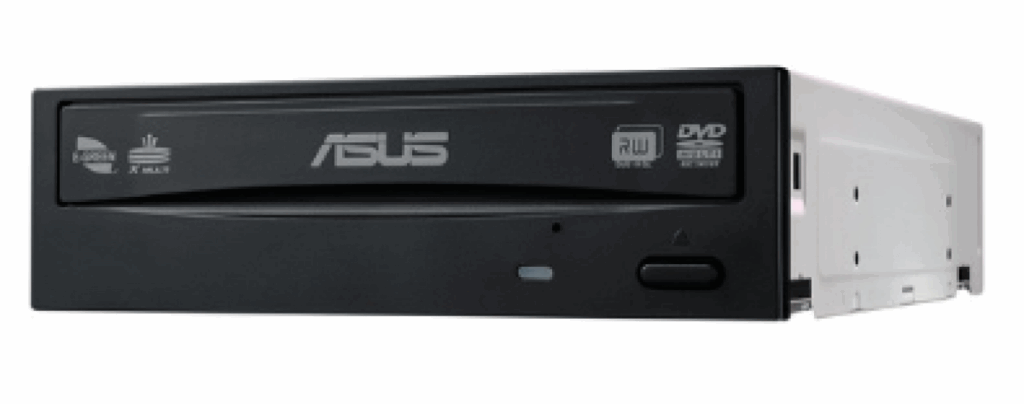 ASUS Polttava DVD-asema jossa 24X DVD-kirjoitusnopeus