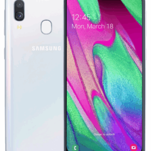 Samsung Galaxy A40 4/64GB Valkoinen