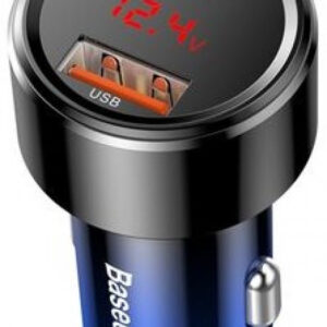 Baseus Quick Charge 5A/2.25A Autolaturi Sininen