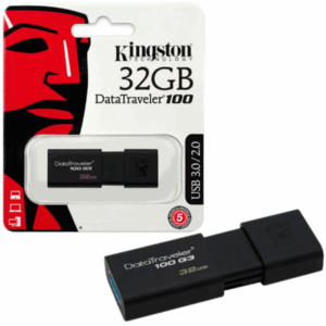Kingston 32GB DataTraveler USB 3.2 / 2.0 / 3.0 / 3.1 Muistitikku